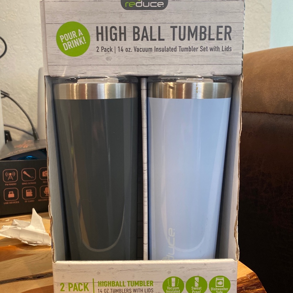 Awesome set of 2 tumblers